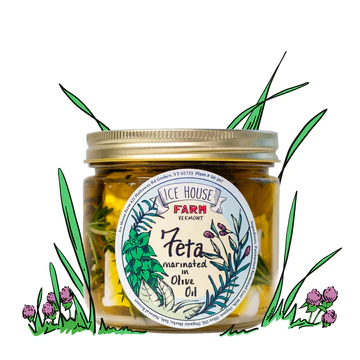 Marinated Goat Milk Feta Jar